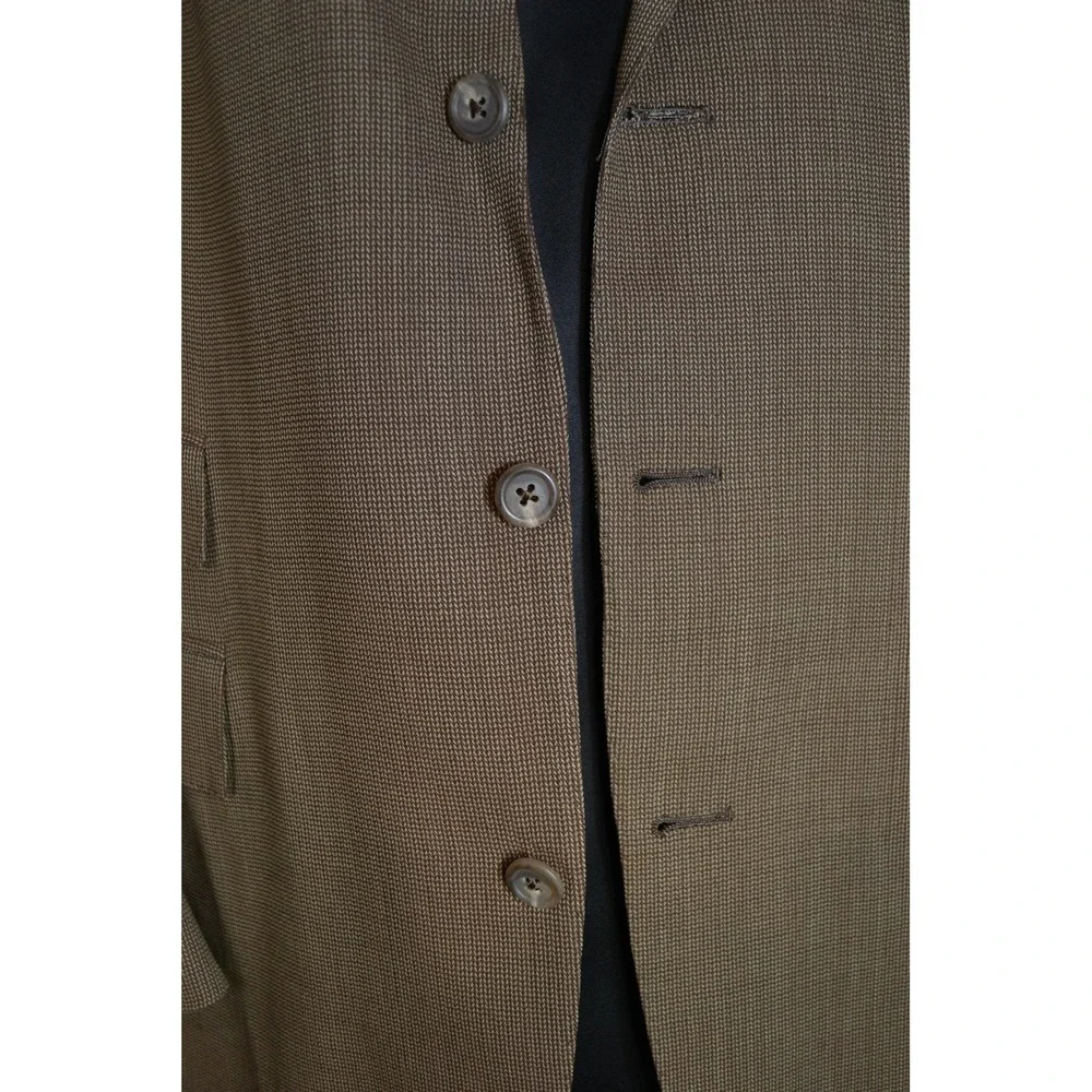 VTG Polo Ralph Lauren‎ Blazer Mens 41 Brown Wool Blend Sport Coat Jacket USA